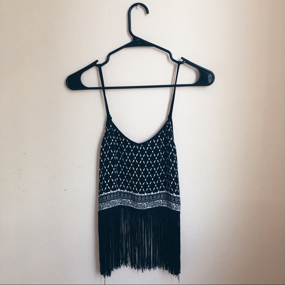 H&M fringe top
